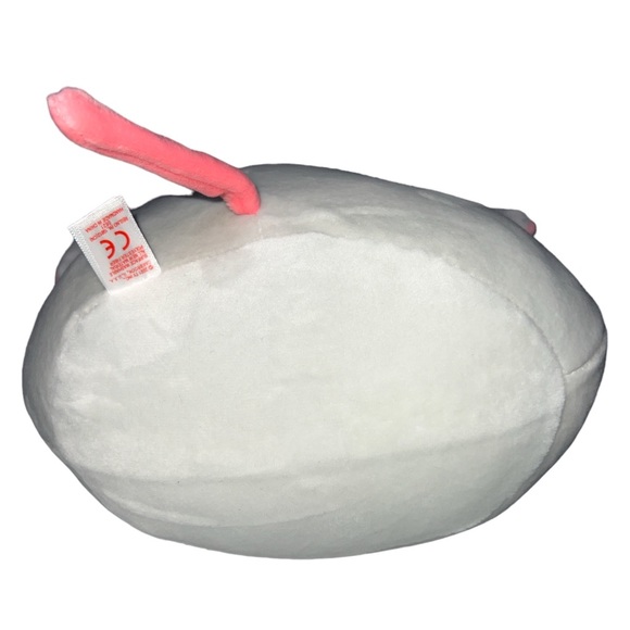 TY Squish-a-Boos CATNIP the Mouse Squishy Cushion Pillow 10” MWMTS Grey Pink - Picture 6 of 8